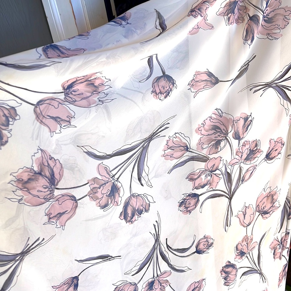 Lulus Adventure Seeker Cream Floral Print Maxi Dress, XL